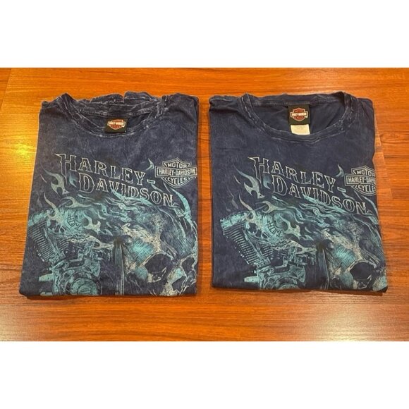 HARLEY DAVIDSON MENS LOT OF 2 SHIRTS SIZES 2XL - Picture 1 of 5